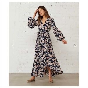 Christy Dawn - The Bergen Dress Navy Floral